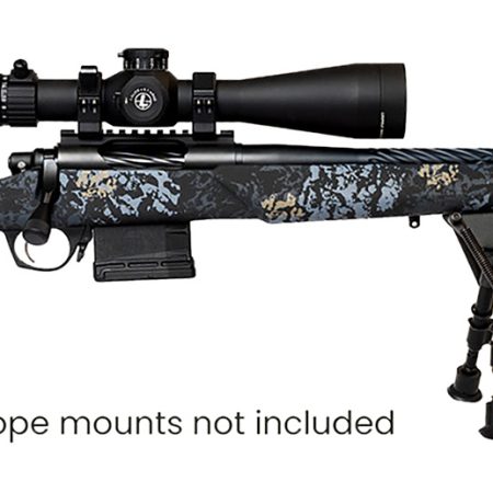 Horizon Firearms RF017S132214T19 Vandal Prime 6 Creedmoor 22" Black Spiral Fluted Threaded Barrel, Drilled & Tapped Receiver, Textured Iota EKO Carbon Fiber Stock
