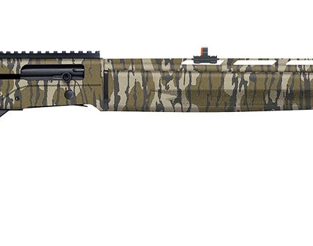 Mossberg 75809 SA-410 Turkey 410 Gauge Semi-Auto 3" 4+1 22" Mossy Oak Greenleaf Vent Rib Steel Barrel, Mossy Oak Greenleaf Picatinny Rail Receiver, Fixed Mossy Oak Greenleaf Synthetic Stock