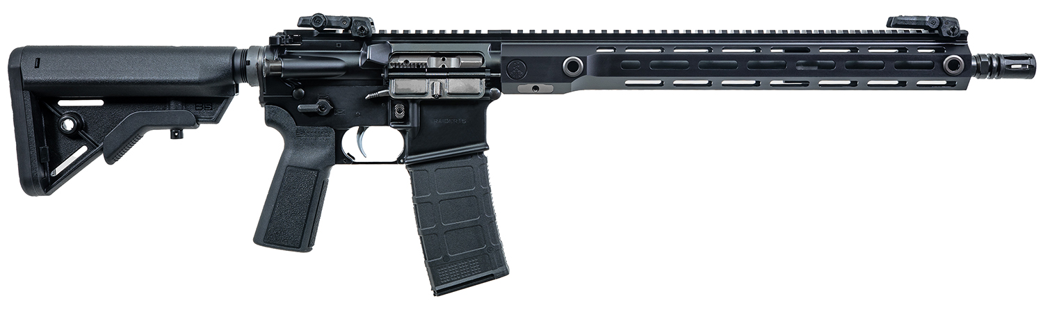 Watchtower Firearms RDR55614BLK Raider 5.56 NATO 30+1 14.50" Black Nitride Hard Coat Anodized Aluminum Receiver Black Polymer Stock