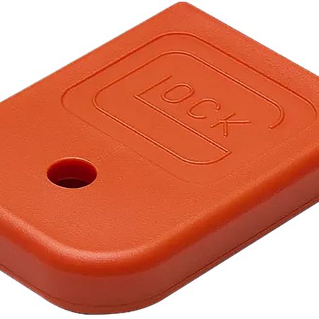 Glock 50965  Floor Plate Fits Glock 17/19/19X/22/23/24/26 Orange Polymer