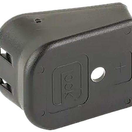 Glock 50975  Floor Plate Extended 9mm/40S&W/357Sig/45ACP Black Polymer