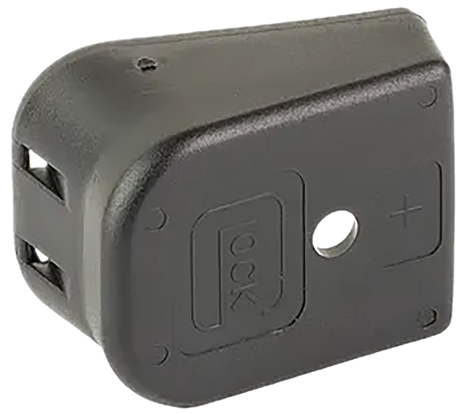 Glock 50975 Floor Plate Extended 9mm/40S&W/357Sig/45ACP Black Polymer