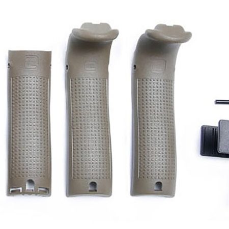 Glock 30951  Backstrap/Beavertail Set Compatible w/ Glock 17/22/34/35 OD Green Polymer