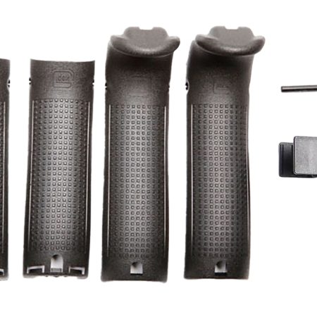 Glock 30819  Backstrap/Beavertail Set Compatible w/ Glock 20/21/40/41 Black Polymer