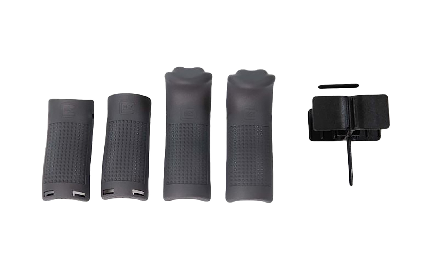 Glock 39840 Backstrap/Beavertail Set Gray Polymer