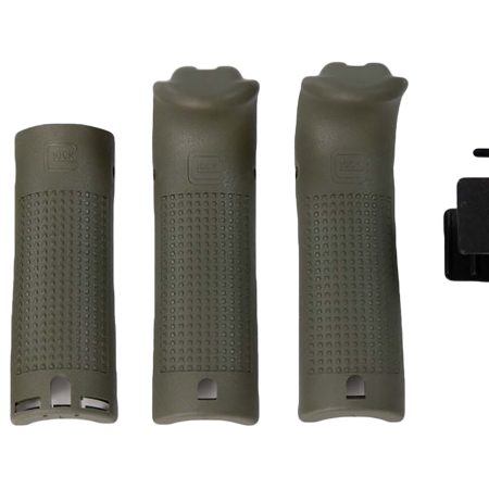 Glock 39842  Backstrap/Beavertail Set Battlefield Green Polymer