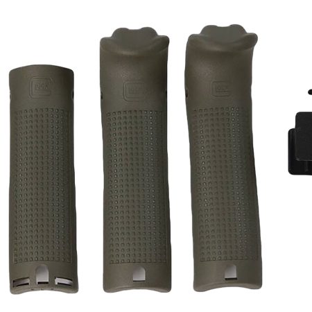 Glock 39843  Backstrap/Beavertail Set Battlefield Green Polymer
