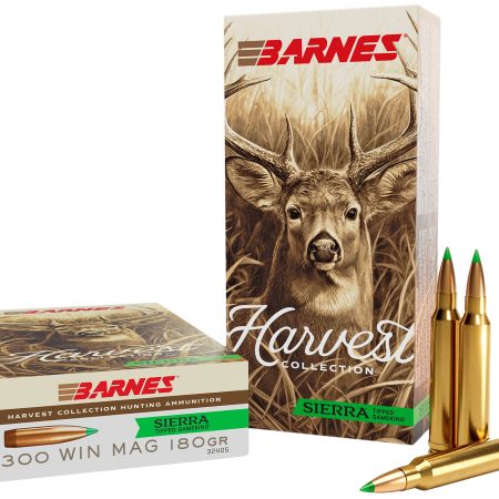 Barnes Bullets 32405 Harvest 300WinMag 180gr Sierra Tipped GameKing 20 Per Box/10 Case