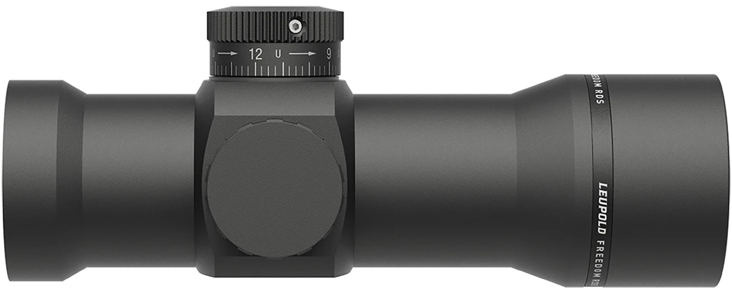 Leupold 186280 Freedom Matte Black 1x34mm, 1 MOA Illuminated Red Dot Reticle, Muzzleloader