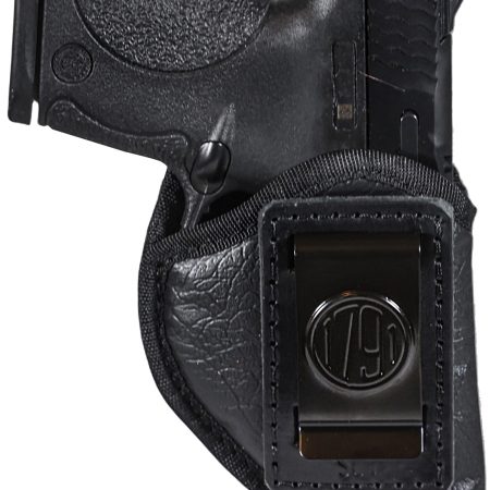 1791 Gunleather ECOSC1BLKR Sub-Compact IWB Small Black Right Hand