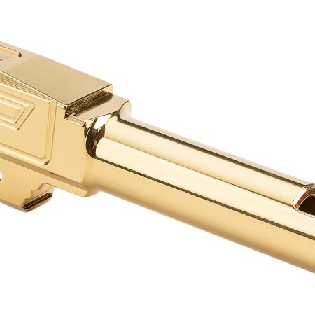 Zaffiri Precision ZP.43BCPG Glock Ported Gold TiN Stainless Steel, Fits Glock 43/43X
