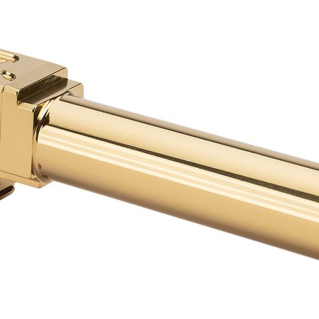 Zaffiri Precision ZP.19BCPG Glock 3.89" Ported Gold TiN Stainless Steel, Fits Glock 19 Gen1-4