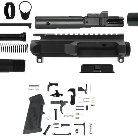 TacFire SSPK45ACPLPK4 Pistol Kit 45 ACP Black Steel
