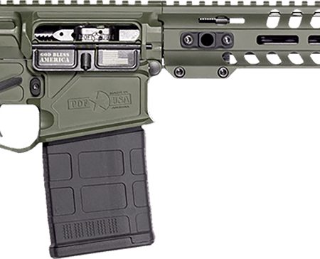 Patriot Ordnance Factory 02065 Rifle Rogue 308 Win 20+1 13.75" Olive Dark Green Cerakote