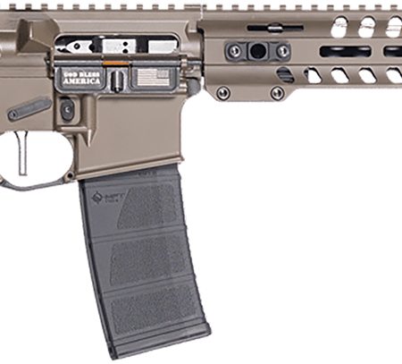 Patriot Ordnance Factory 02050 Minuteman 300 Blackout 30+1 13.75" Black Nitride Barrel/ Patriot Brown Cerakote Aluminum Receiver Picatinny Rail