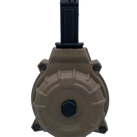 ProMag DRMA22-FDE   50rd Drum 9mm Fits CZ Scorpion Flat Dark Earth DuPont Zytel Polymer