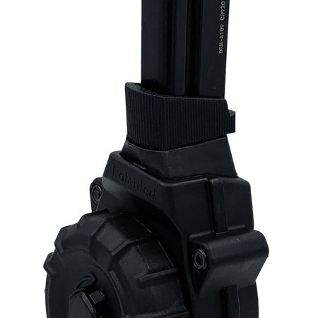 ProMag DRMA109 30rd Drum 9mm Fits Shadow Systems CP920 Black DuPont Zytel Polymer