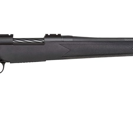 Mossberg 28234 Patriot Carbine 300 Win Mag 5+1 20" Matte Blued Threaded Bull Barrel, Matte Blued Drilled & Tapped Receiver, Fixed Black Synthetic Stock