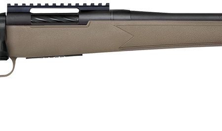 Mossberg 28253 Patriot Predator Full Size 22-250 Rem 5+1 22" Matte Blued Fluted Threaded Barrel, Matte Blued Stainless Steel Receiver w/Picatinny Rail, Flat Dark Earth Fixed Synthetic Stock