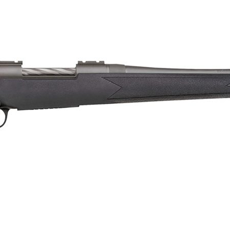 Mossberg 28262 Patriot Full Size 400 Legend 4+1 20" Stainless Cerakote Threaded Barrel, Drilled Stainless Cerakote Stainless Steel Receiver, Black Fixed Synthetic Stock