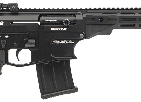 Derya Firearms DY1218US Namlu DY12 12 Gauge Semi-Auto 3" 5+1 18" Black Melotine Threaded Barrel, Black Anodized Aluminum Receiver w/Picatinny Rail, Black Adjustable Polymer Stock & Pistol Grip