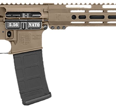 Diamondback DB1718K061 DB15 Carbon Series 5.56 NATO 30+1 16" Black Nitride Threaded Barrel, Flat Dark Earth Cerakote Picatinny Rail Aluminum Receiver, Adjustable Black Synthetic Stock, Magpul MOE Grip