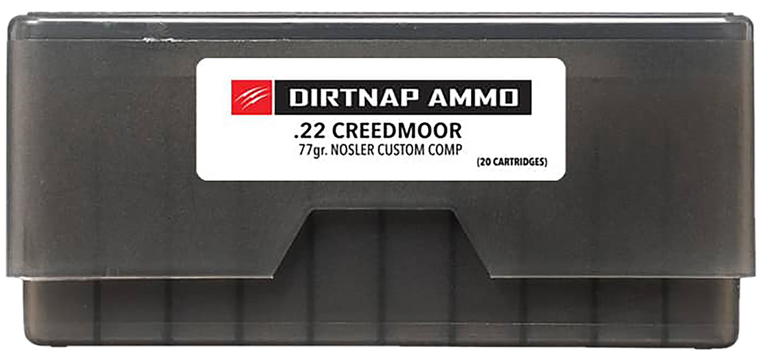 Fierce Firearms DNP22CM77GR Dirtnap 22Creedmoor 77gr 20 Per Box