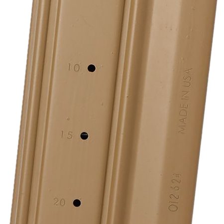 Sig Sauer MAGSPEARMULTICOY MCX-Spear 20rd Double Stack 277 Sig Fury/6.8x51mm/6.5 Creedmoor/7.62 NATO Coyote Tan Steel