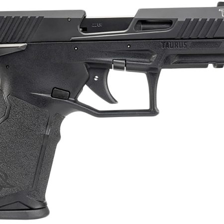 Taurus 1-2TX22141-15 2TX  Full Size Frame 22 LR 15+1 4.60" Matte Black Threaded Barrel, Black Anodized Serrated Slide, Matte Black Polymer Frame w/Picatinny Rail, Textured Grip