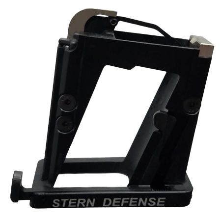Stern Defense 001SDMAGADMP9AND40/P32  Mag-AD9 9mm/40 S&W Fits Sig P320/P250 Black Aircraft Grade Aluminum