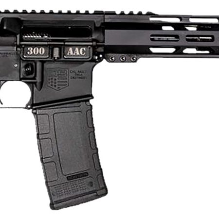 Diamondback DB1718B002 DB15  300 AAC Blackout 30+1 16" Black Nitride Threaded Barrel, Black Hardcoat Anodized Aluminum/Carbon Receiver w/Picatinny Rail Receiver, M-LOK Handguard, Magpul MOE Grip