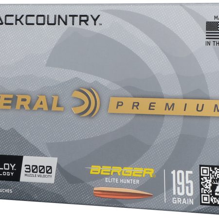 Federal P7BCEH1 BackCountry  7mm BC 195gr 20 Per Box