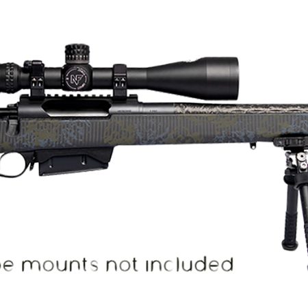 Iota Outdoors RF019C212216C20 Vandal Carbon II 300 Win Mag 22" Black Fluted Barrel, Black Drilled & Tapped Receiver, Black Iota EKO X Carbon Fiber Stock