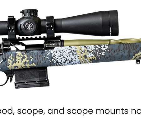 Horizon Firearms RF008S472216C13 Venatic 2023 25 Creedmoor 22" Spiral Fluted Threaded Barrel, Drilled & Tapped Receiver, Iota EKO X Carbon Fiber Stock