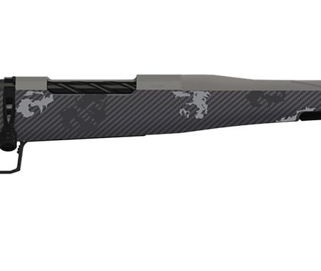 Fierce Firearms TWROG300PRC22GP Twisted Rogue Mini 300 PRC 22" Tungsten Cerakote Steel Threaded Barrel, Drilled & Tapped Steel Receiver, LR Negative Comb Phantom Camo Carbon Fiber Stock