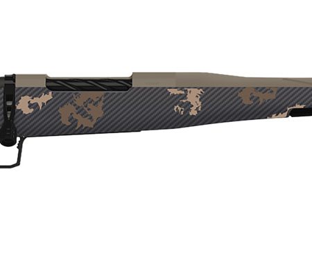 Fierce Firearms TWROG300PRC22BRS Twisted Rogue Mini 300 PRC Smoked Bronze Cerakote Steel Threaded Barrel, Drilled & Tapped Steel Receiver, LR Negative Comb Sonora Ambush Camo Carbon Fiber Stock