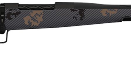 Fierce Firearms TWROG300PRC22BT Twisted Rogue 300 PRC 22" Armour Lube Black Steel Threaded Barrel, Drilled & Tapped Steel Receiver, LR Negative Comb Trophy Camo Carbon Fiber Stock