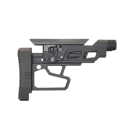 Ruger 90773 Precision Rifle Buttstock Assembly Black Steel/Aluminum/Nylon