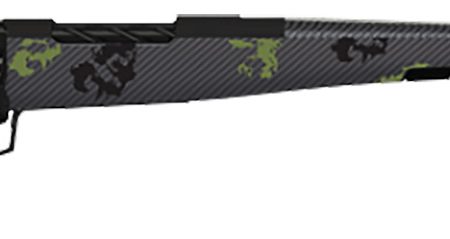 Fierce Firearms TWTROG300PRC22BF Twisted TI Rogue 300 PRC 22" Black Cerakote Steel Threaded Barrel, Black Cerakote Drilled & Tapped Titanium Receiver, LR Negative Comb Forest Camo Carbon Fiber Stock