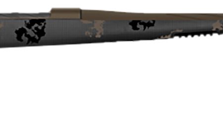 Fierce Firearms TWTROG300WIN22BT Twisted TI Rogue 300 Win 22" Black Cerakote Steel Threaded Barrel, Black Cerakote Drilled & Tapped Titanium Receiver, LR Negative Comb Trophy Camo Carbon Fiber Stock