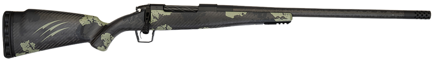 Fierce Firearms TROG7MMBC20BT CT Rogue 7mm BC 20" Black Carbon Fiber Threaded Barrel, Black Cerakote Titanium Drilled & Tapped Receiver, Trophy Camo Carbon Fiber Stock, Right Hand