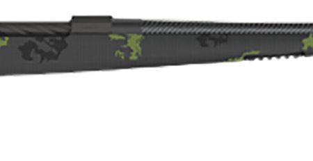 Fierce Firearms FCTRFP300RUM24BF CT Rival XP 300 RUM 24" Carbon Fiber Match Grade Threaded Barrel, Black Cerakote Drilled & Tapped Titanium Receiver, Adj Comb Forest Camo Carbon Fiber Stock