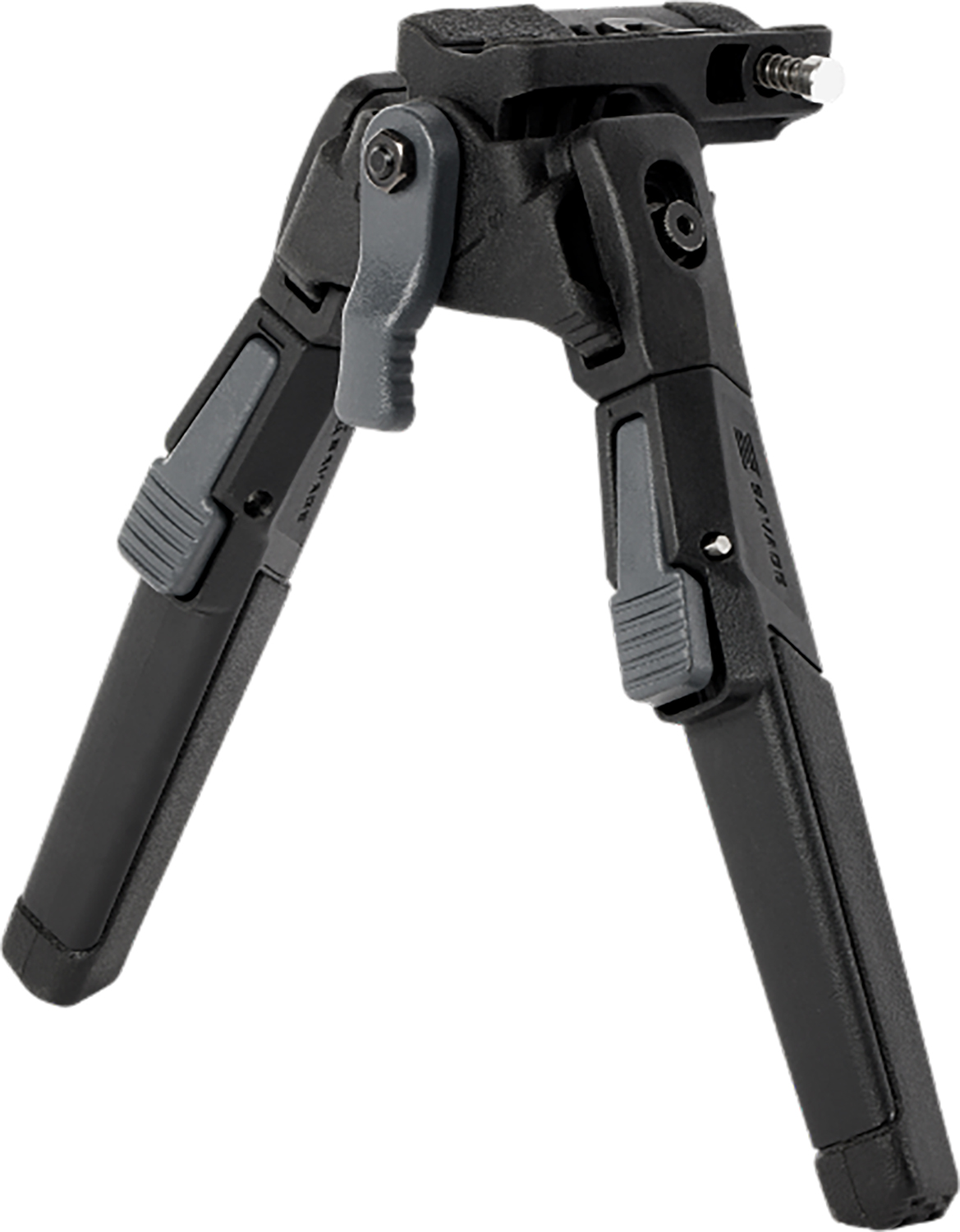 Savage Arms 56311GRY Sling Swivel Bipod 7.20"-10" High, Gray Polymer