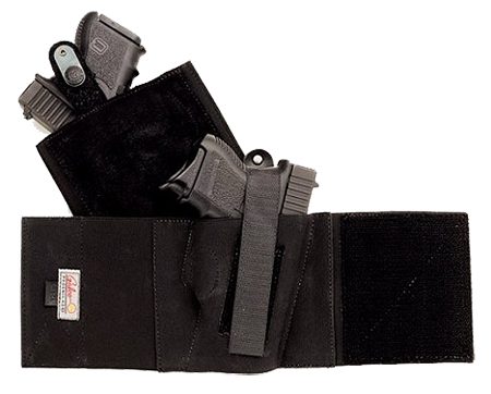Galco CAB2L Cop Ankle Band Size Large Size Black Neoprene/Velcro Fits Glock 26/27 Gen3-5/Glock 48/Ruger Max-9 Right Hand