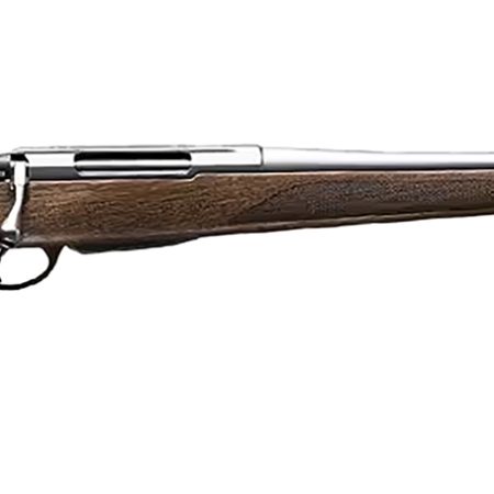 Tikka JRTXA77022MT T3x Hunter Full Size 7mm Rem 3+1 22.40" Matte Stainless Fluted Threaded Barrel, Matte Drilled & Tapped Stainless Steel Receiver, Fixed Oiled Walnut Wood Stock, Right Hand