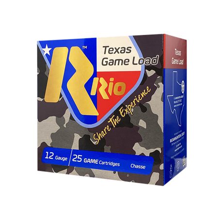 Rio Ammunition TG366TX Texas Game Load High Velocity 12Gauge 2.75" 1 1/4oz 6Shot 25 Per Box