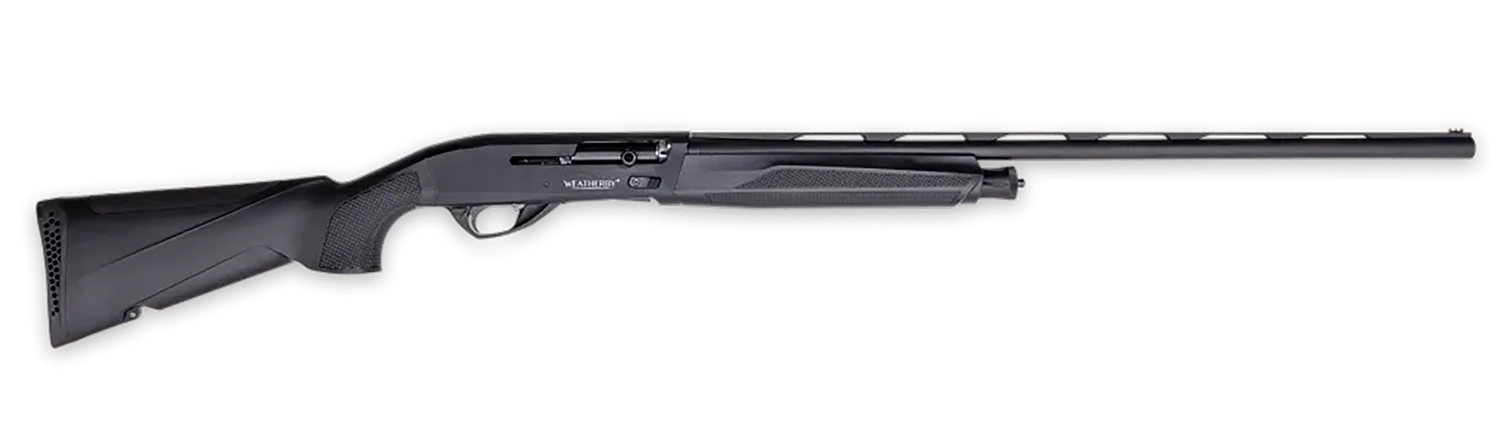 Weatherby ES22028PGM Element II 20 Gauge 3" 2+1 28" Matte Black Vent Rib Barrel & Receiver, Adj Shim Black Synthetic Stock