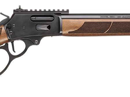 Smith & Wesson 13810 1854  357 Mag 10+1 19.25" Black Armornite Threaded Barrel, Black Armornite Picatinny Rail Stainless Steel Receiver, Fixed w/Textured Grip Panels Walnut Stock