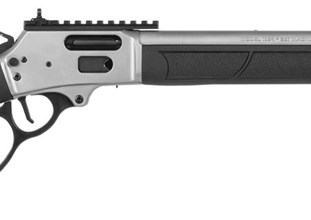 Smith & Wesson 13813 1854  357 Mag 10+1 19.25" Stainless Threaded Barrel, Picatinny Rail Stainless Steel Receiver, M-LOK Forend, Fixed w/Textured Grip Panels Black Synthetic Stock