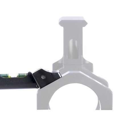 Seekins Precision 0010650156-F X-Cap Adjustable Bubble Level Black 7075 Aluminum